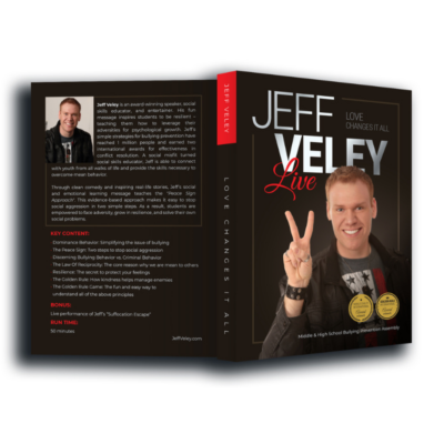 Jeff Veley LIVE DVD case