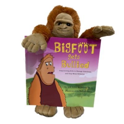 Bigfoot Gets Bullied - Plush Animal and Book